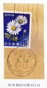 東淀川局日立式和文機械印参考画像
